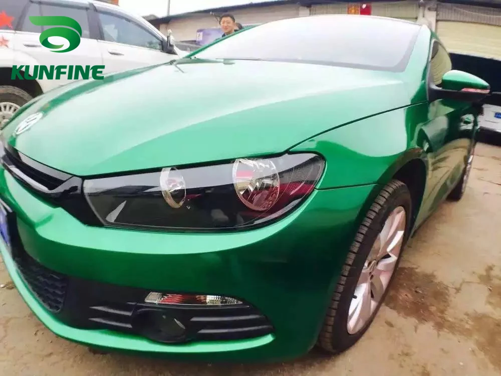 Car Styling Wrap Aurora Green Car Vinyl film Body Sticker B