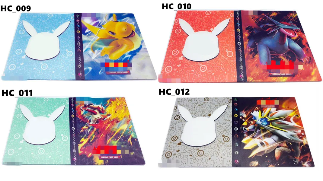 ToyCode карты Pokemones альбомная коллекция для карт Carte Коллекция Стиль 240 шт