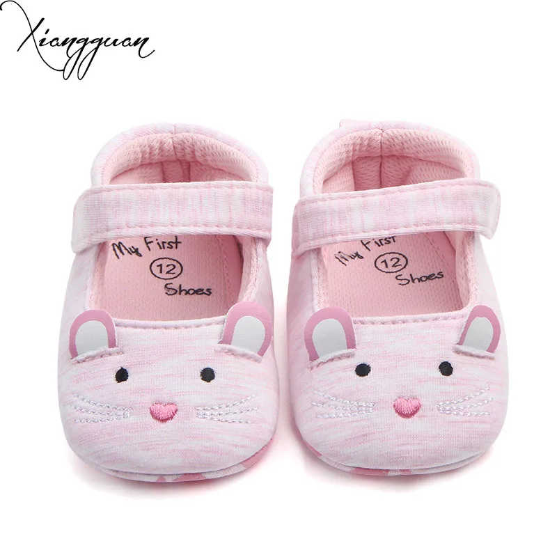 New Comfortable Cotton Babby Shoes Cute Little Mouse Design Newborn
