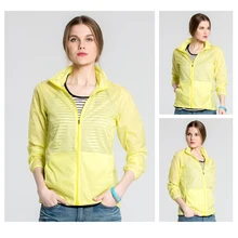 Женская быстросохнущая дышащая УФ Водонепроницаемая флисовая Ультралегкая Солнцезащитная одежда