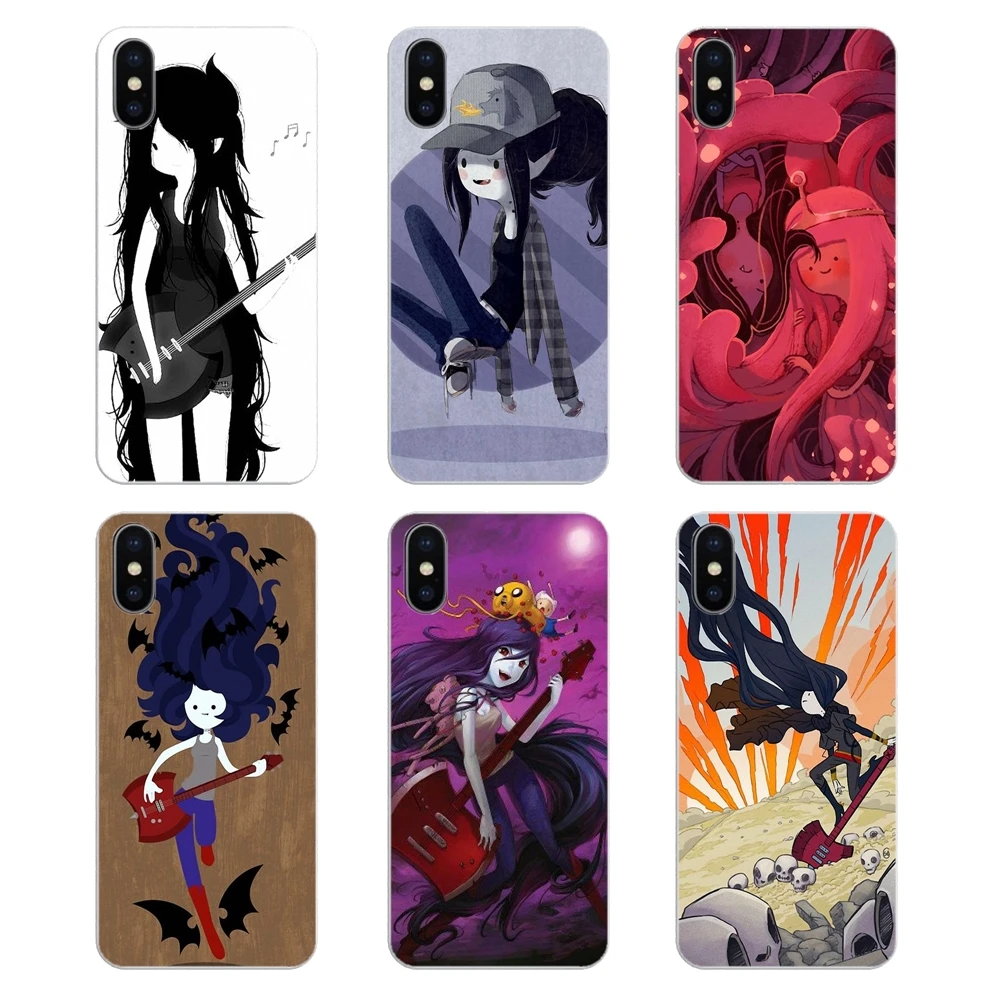 Adventure Time Finn Jake Marceline For iPod Touch iPhone 4 4S 5 5S 5C SE 6 6S 7 8 X XR XS Plus MAX Soft Transparent Cases Covers |
