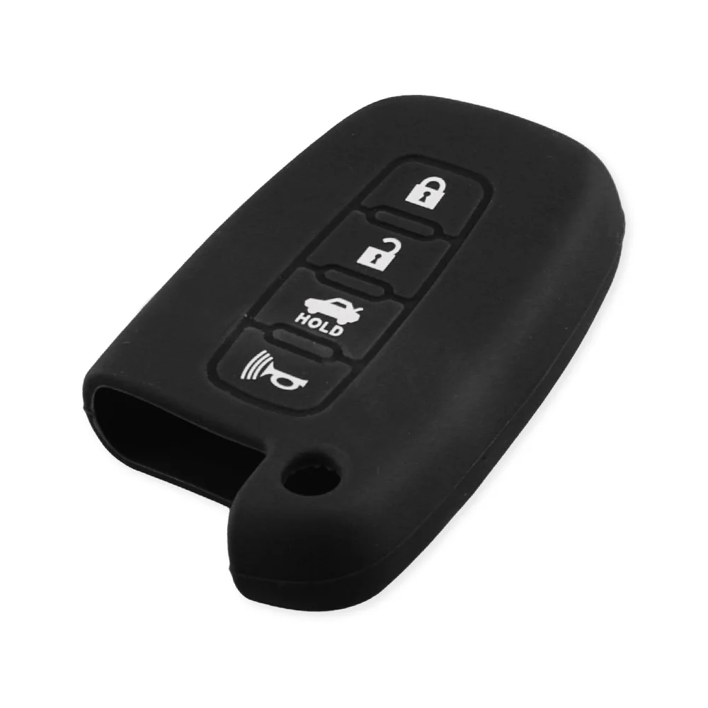 Силиконовый чехол для ключа KEYYOU HYUNDAI Elantra Sonata Veloster Kia Soul Sportage Автомобильный