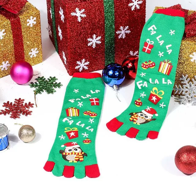 Aliexpress.com : Buy 1pair Winter Christmas Toe Socks Unisex Cute