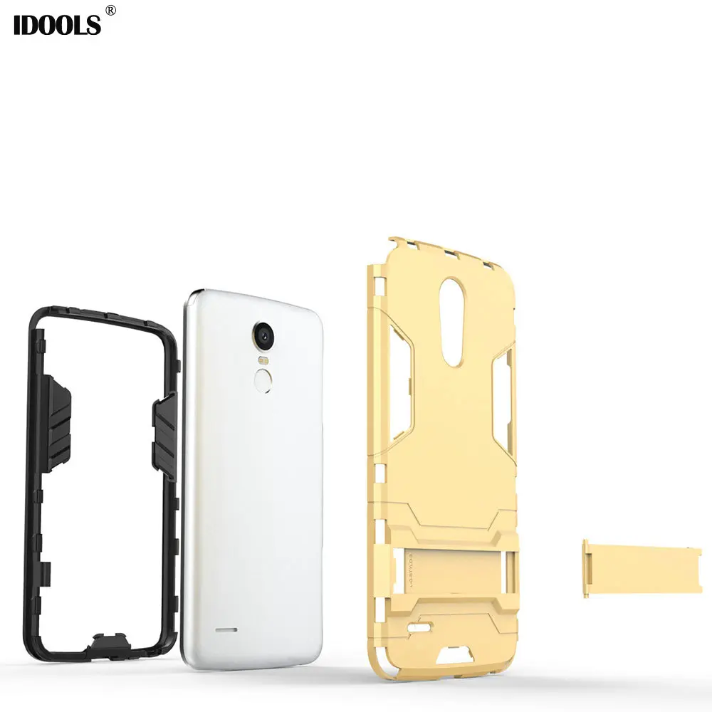 For LG Stylo 3 Case Anti Knock Plastic Silicon 5.7 Inch Back Covers Kickstand Fitted Phone Bags Cases for LG Stylus 3 Coque Capa