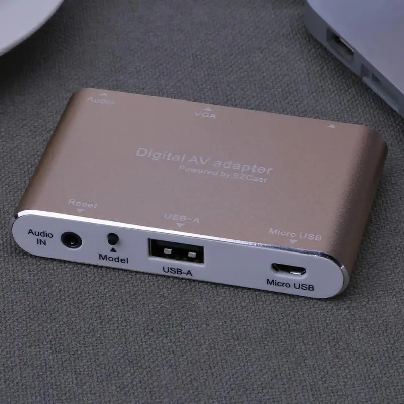 3 в 1 USB к HD мультимедийный интерфейс VGA+ аудио видео конвертер Цифровой AV адаптер для iOS/Android/Windows PC/Mac OS 4 системы