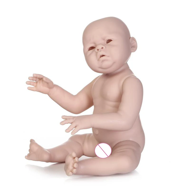 Reborn Baby doll комплект Анатомически правильная 2" Неокрашенные Пустые мягкого силикона reborn Baby doll Набор" сделай сам "bebe комплект натуралистичные куклы мальчиков, девочек