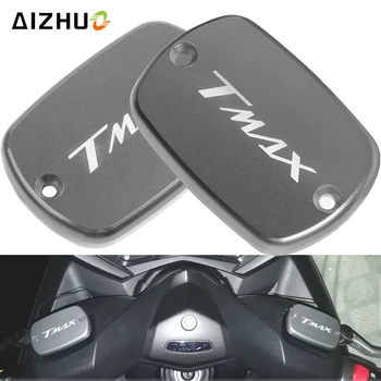 

Motorcycle Front Brake Fluid Reservoir Tank Cap Cover For Yamaha TMAX500 T-MAX T MAX 500 2008 2009 2010 2011 TMAX530 12-18 T MAX
