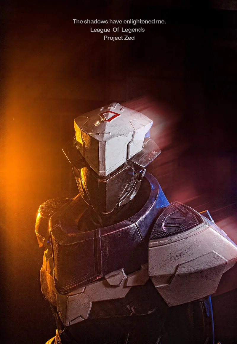 Juego LOL League of Legends Hero Project Zed Cosplay