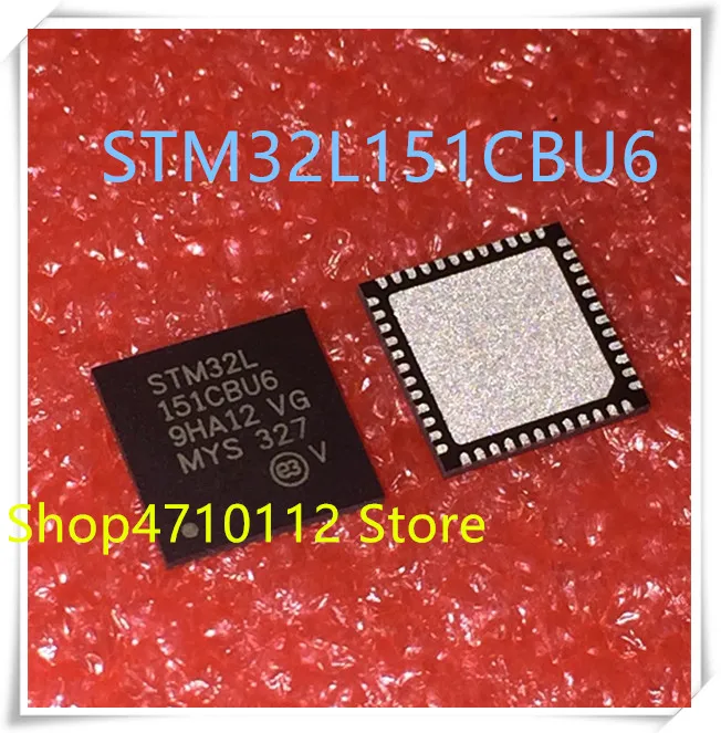 NEW 10PCS LOT STM32L151CBU6 STM32L151 CBU6 STM32L 151CBU6 QFN 48 IC