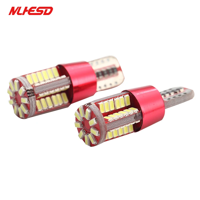 

1pcs Car t10 led 192 w5w super bright 57smd canbus NO Error Car marker Auto Wedge Clearance Lights bulb parking lamps Side Light