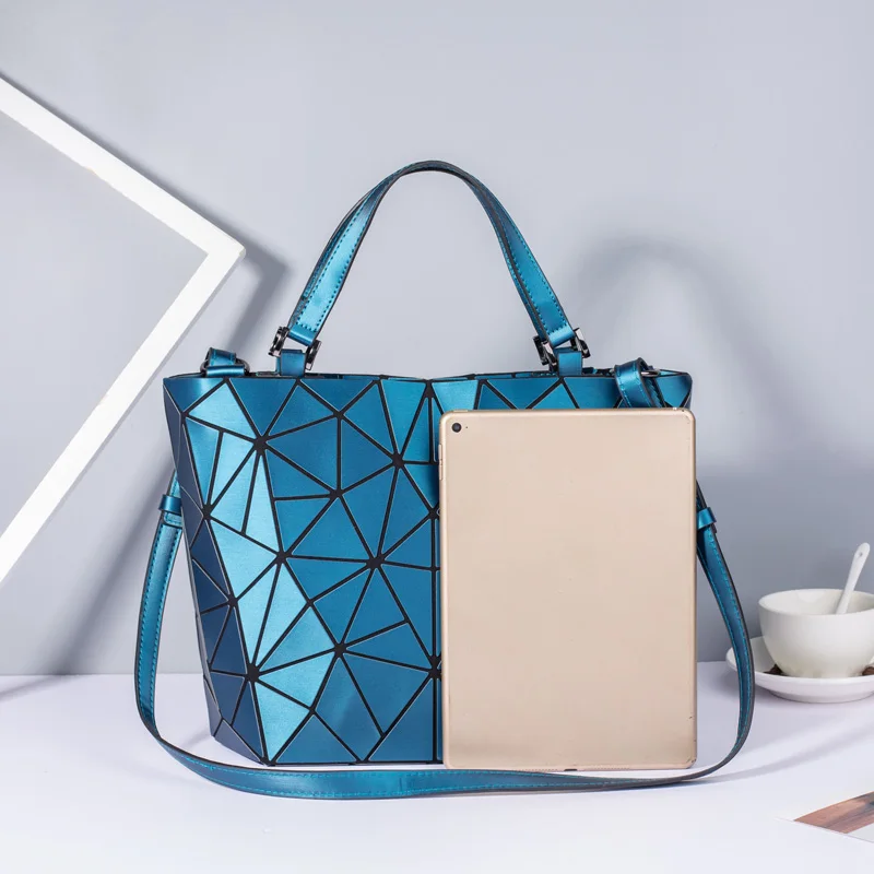 Известный бренд, женская сумка на плечо, геометрические светящиеся сумки, сумка через плечо, женская сумка, кошелек, Женская Повседневная сумка, bolso