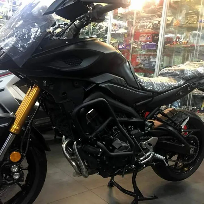 Для Yamaha MT-09 Tracer FJ-09- Черный Крушение Бар двигатель Защита бампера протектор FJ09 FJ 09 TRACER мотоцикл