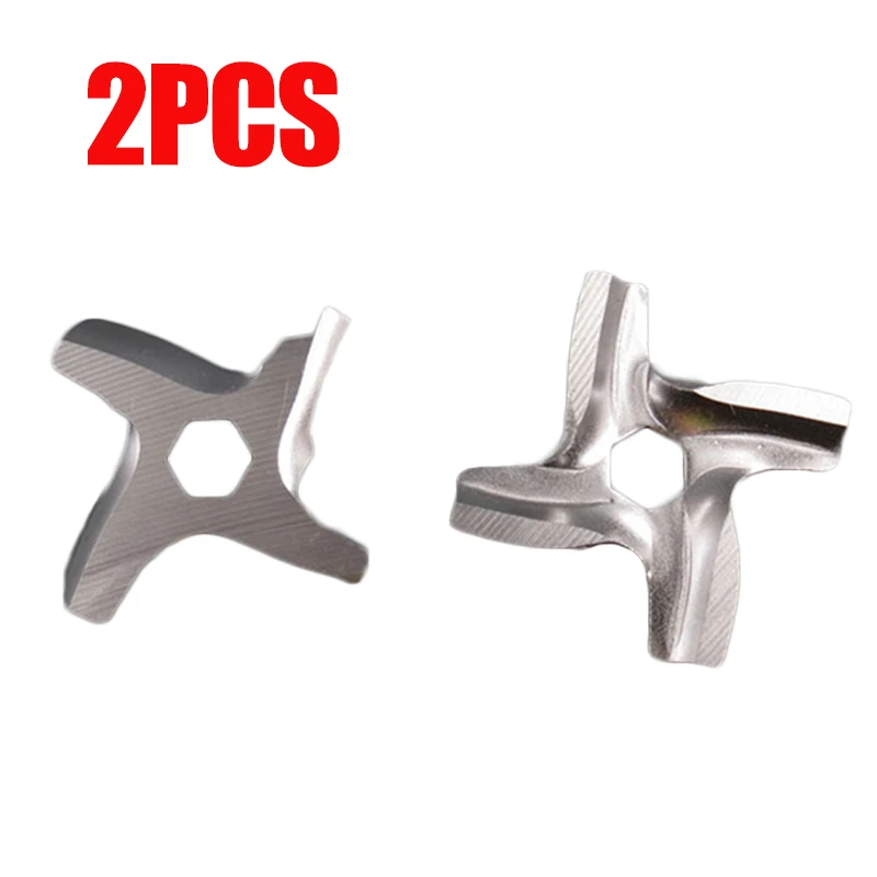 

2* Mincer Blades Meat Grinder Parts #5 Mincer Accessory Replacement Fits For Moulinex HV2, HV3,HV4, HV6,HV8,ME6121