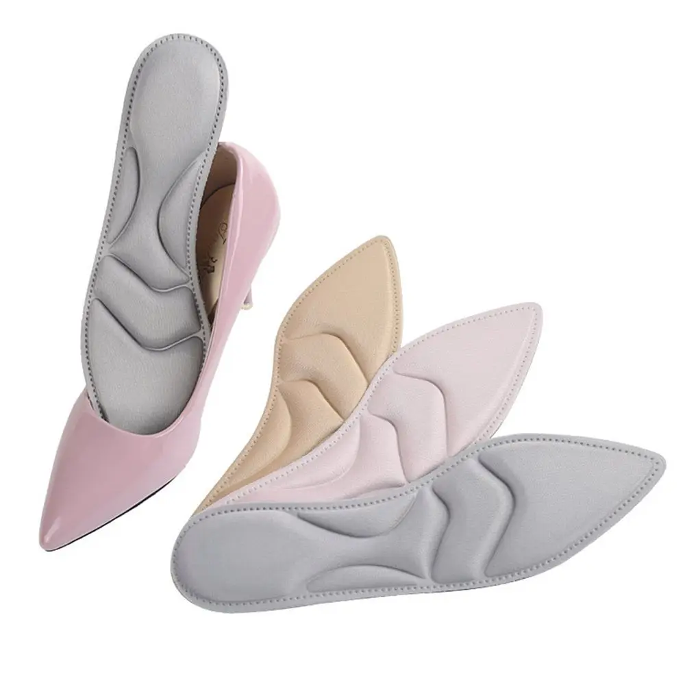 

4D Sport Sponge Soft Insole High Heel Shoe Pad Pain Relief Insert Cushion Pad Shoes Pad Flat Foot Care Massage Comfort Insoles