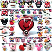 500 шт Мстители единороги Высокая Имитация обуви амулеты мороженое Микки аксессуар пряжки подходят браслеты Croc Декор JIBZ подарки для детей