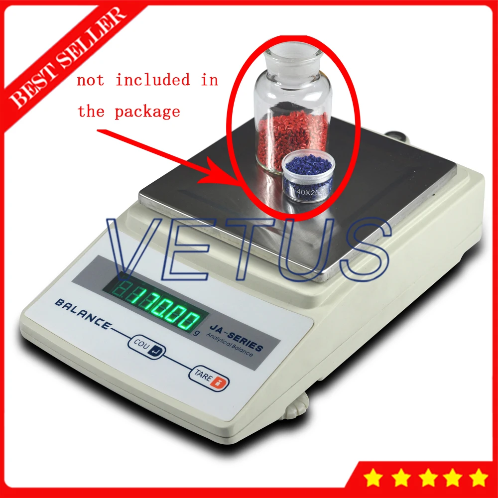 

JA5000C Precision Digital Electronic Analytical Balance Scale 5000g/0.01g Electronic Balance Weighing Scale Instrument