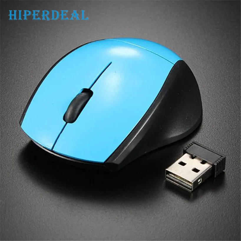 

HIPERDEAL 2017 Free shiping 2.4GHz Mice Optical Mouse Cordless USB Receiver PC Computer Wireless for Laptop Hot sale Sep 19
