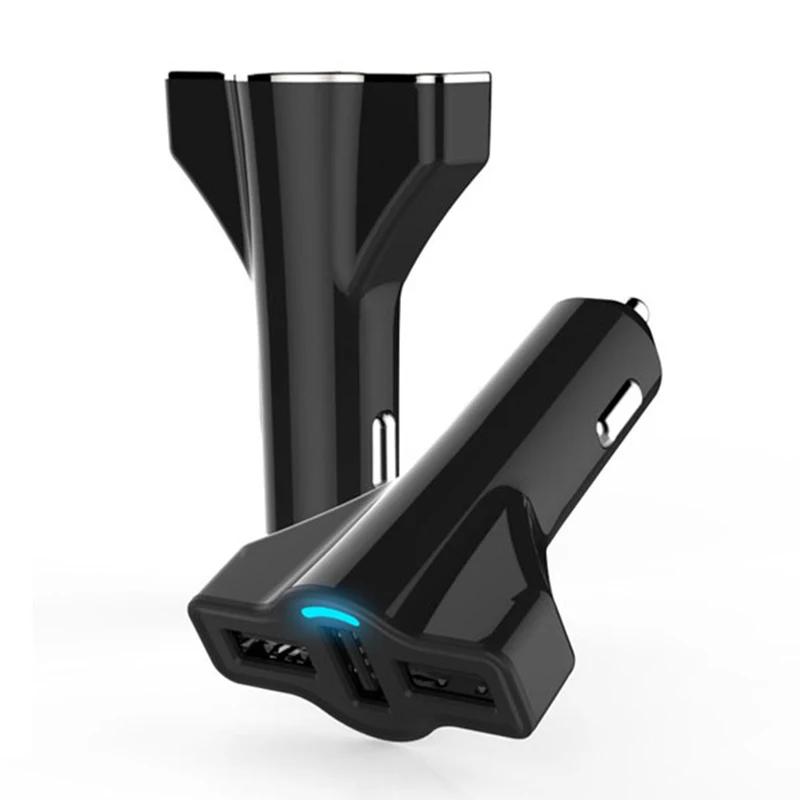 Universal 5V 5.2A 3 Port usb High Rapid Triple Cigarette Lighter Socket