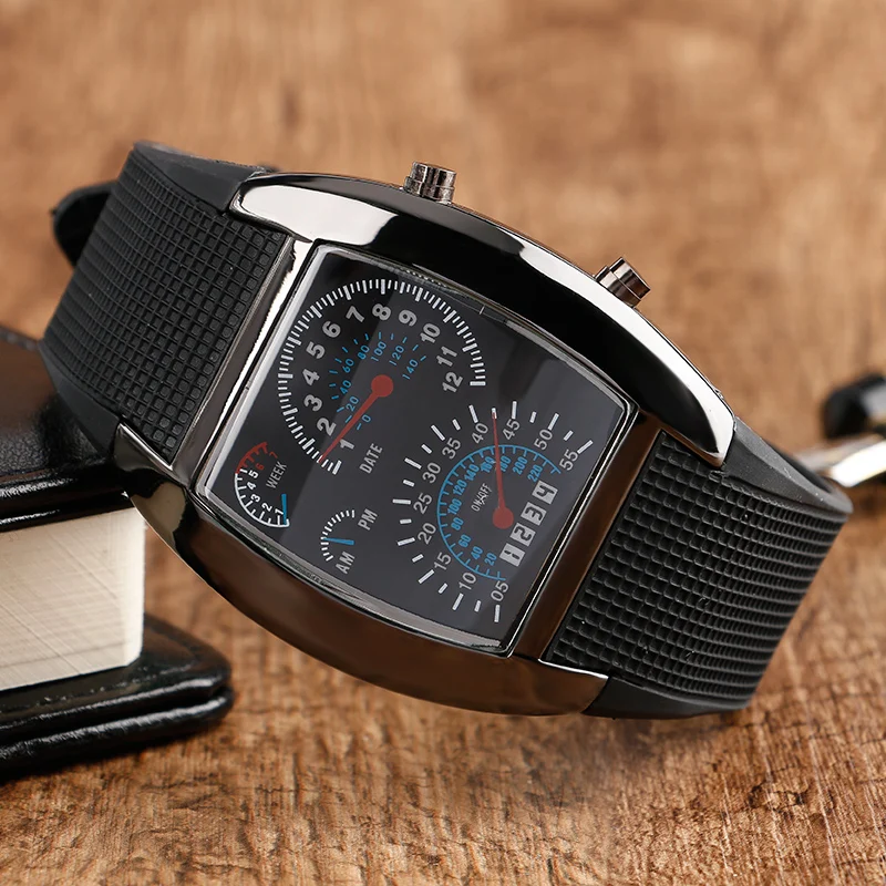 speedometer led watch