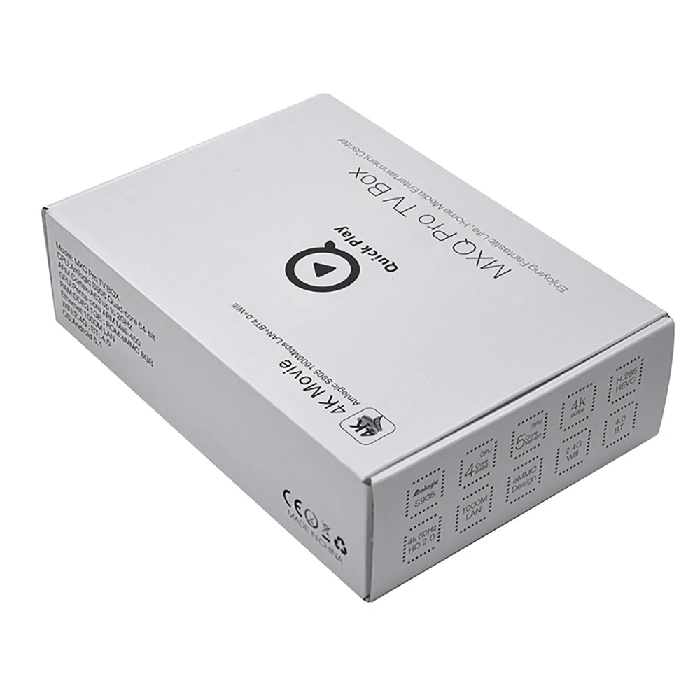 Amlogic S905 четырехъядерный Android 5 1 ТВ бокс 1000 м LAN ГБ/8 ГБ 2 4 ГГц WiFi Bluetooth 0 H.265 HD2.0