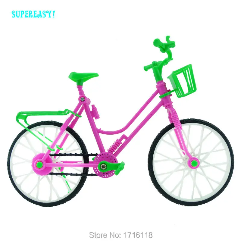  Barbie Bicycle with Basket of Flowers : Toys & Games