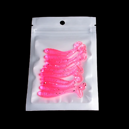 

10pcs Wobblers Tail Soft Bait Worm Grubs 45mm 0.6g Fishing Lure Aritificial Bass Pike Fishing Jigging Smell Bait