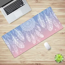 OEM Game Mouse Pad 900*400 MM Soft Rubber Dream catcher Flower Image Comfort Gaming Mat Mice Pad Computer Laptop MousePad