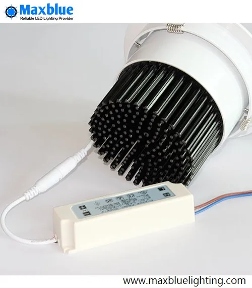 Luminária de Teto 80 plus ra 220 240vac 35 w Levou Downlight Cri Cree Cob Led Embutida 4 Luzes embutidas de LED