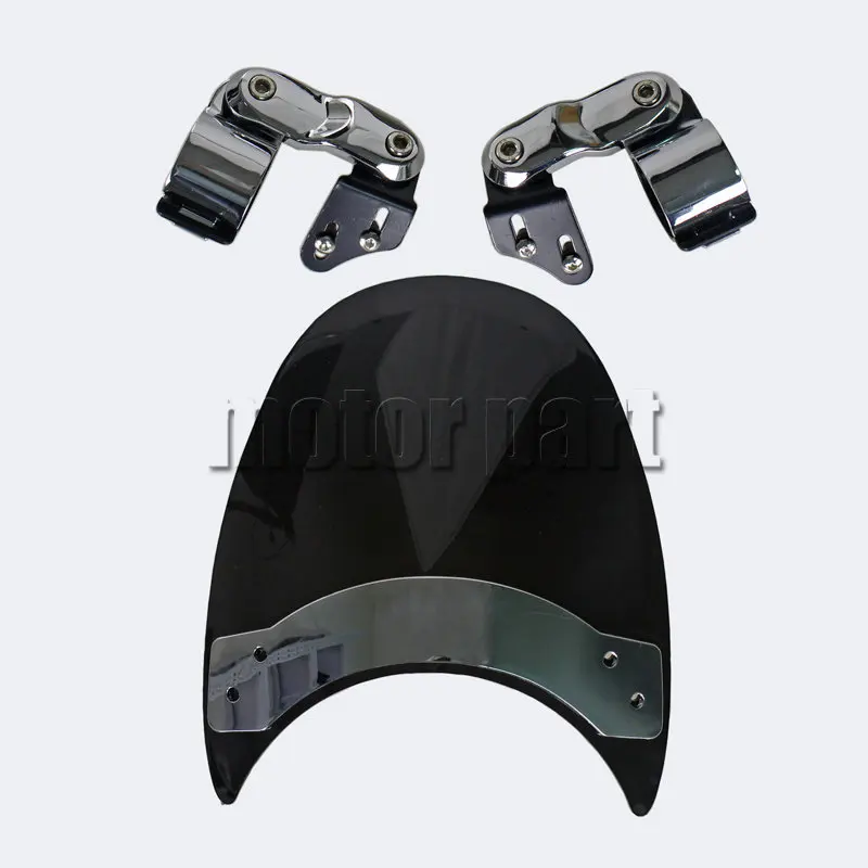 Лобовое стекло 9 ''для Suzuki intelder 1400 VS1400GLP VS1400GL 800 VS800GL VL800 04 VS VL Black | Автомобили и