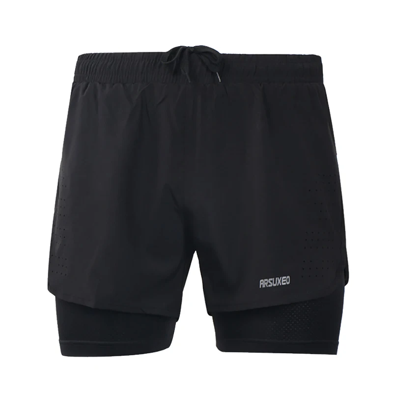 Quick Dry Running Shorts Anti sweat Stretch Trainning font b Fitness b font Yoga Sports Short
