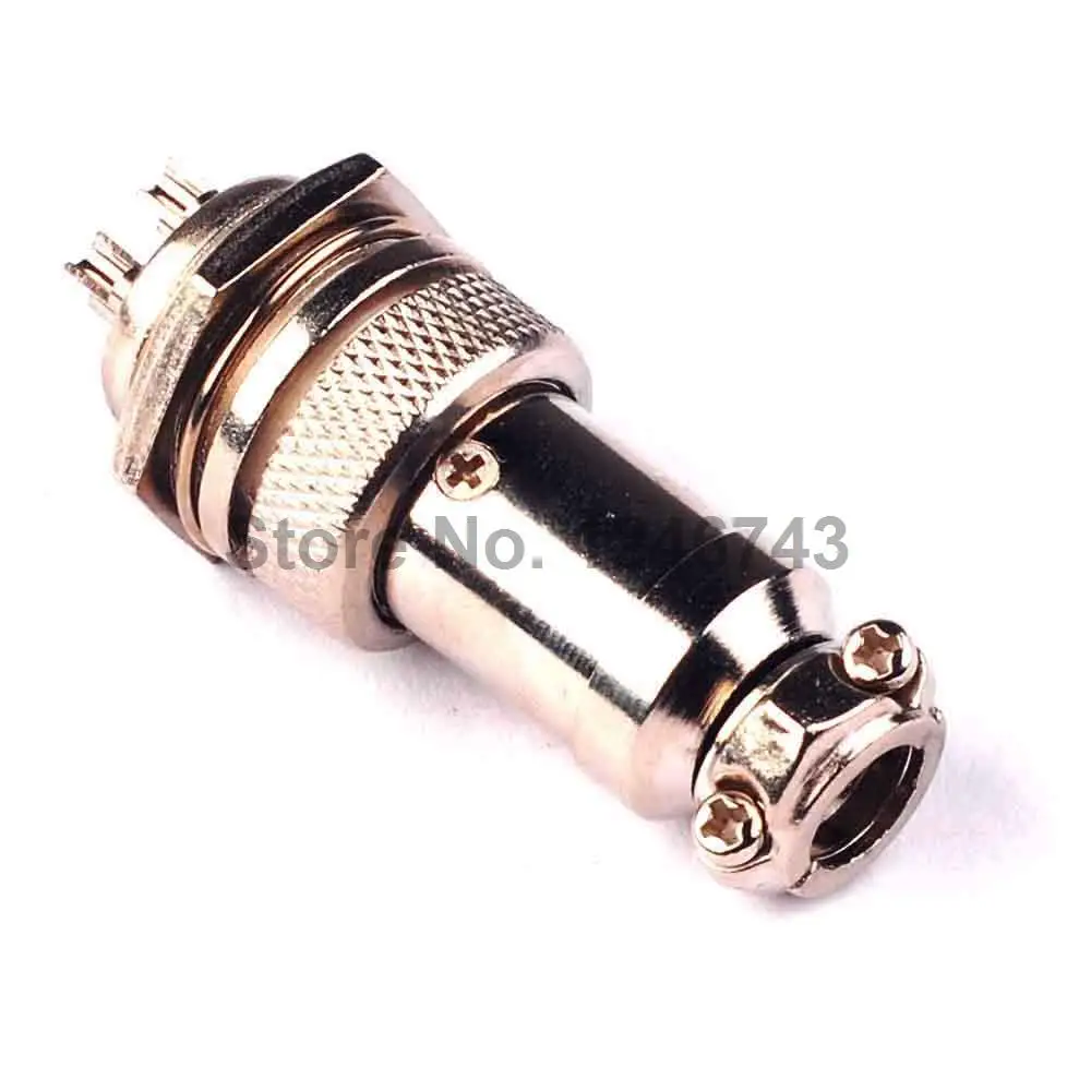 

20Pair 4 Pin Male & Female Diameter 16mm Wire Panel Connector GX16 Circular Connector Socket Plug