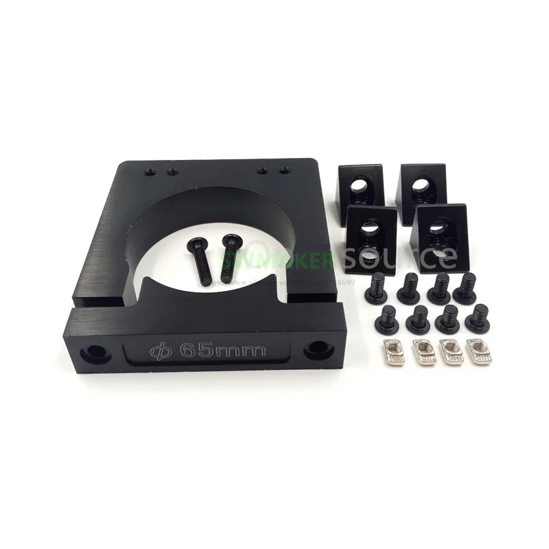 Openbuilds Router Spindle Mount Kit 52 mm 65 mm 71 mm 80 mm de Diâmetro Makita rt 0700c Cnc C-beam Machine Faça Você Mesmo Parts