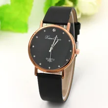 Relogio Feminino Fashion Women Watches Leather Band Analog Quartz Casual Diamond Ladies WristWatch female Clock Relojes Mujer 2018 simple women s watches ladies cactus watch fashion pu leather band relogio cacto relojes mujer women s clock girl gift