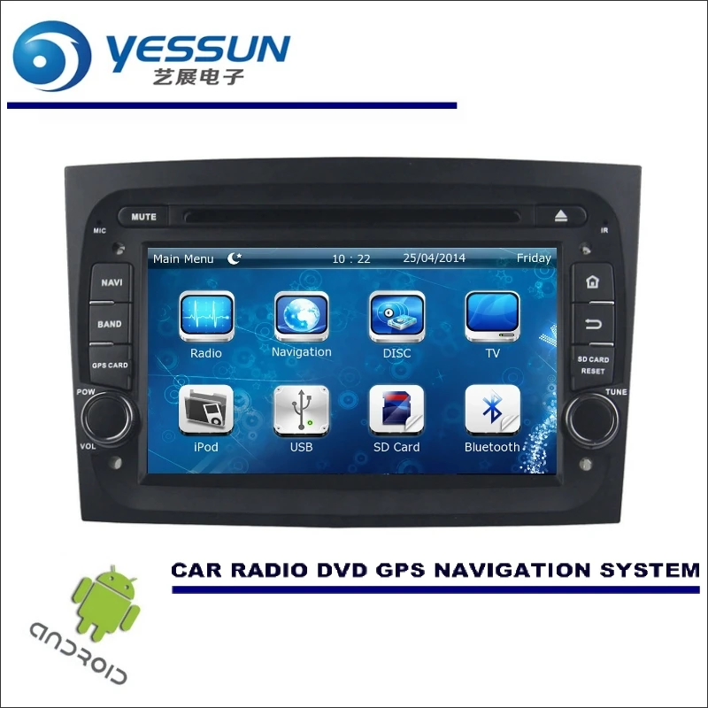 Perfect YESSUN Wince / Android Car Multimedia Navigation System For FIAT Doblo 2015~2017 CD DVD GPS Player Navi Radio Stereo HD Screen 3 Perfect YESSUN Wince / Android Car Multimedia Navigation System For FIAT Doblo 2015~2017 CD DVD GPS Player Navi Radio Stereo HD Screen 3