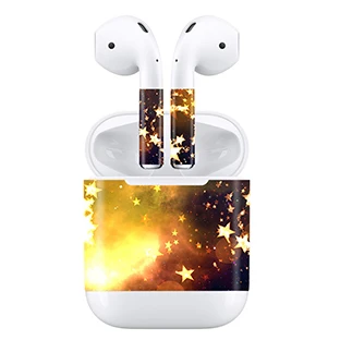A015 GOOYIYO-наклейка на наушники для Apple AirPods 2 с беспроводной зарядной коробкой для кожи DIY персональная виниловая наклейка на наушники-вкладыши - Цвет: A015