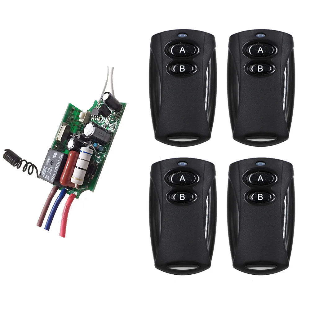 Low Price 220V 1CH Wireless Remote Control Switch ON/OFF Digital Remote Control Switch for Home