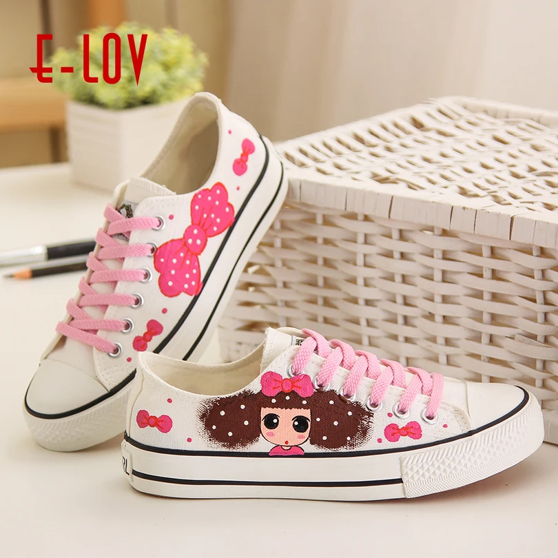 D'impression Mignon Motif D090 Femmes Marque Casual De Mode d091 Sneaker Toile Filles Dentelle E D'été Coréenne Belle d096c d089 up lov Chaussures Coins SPH5xzZ