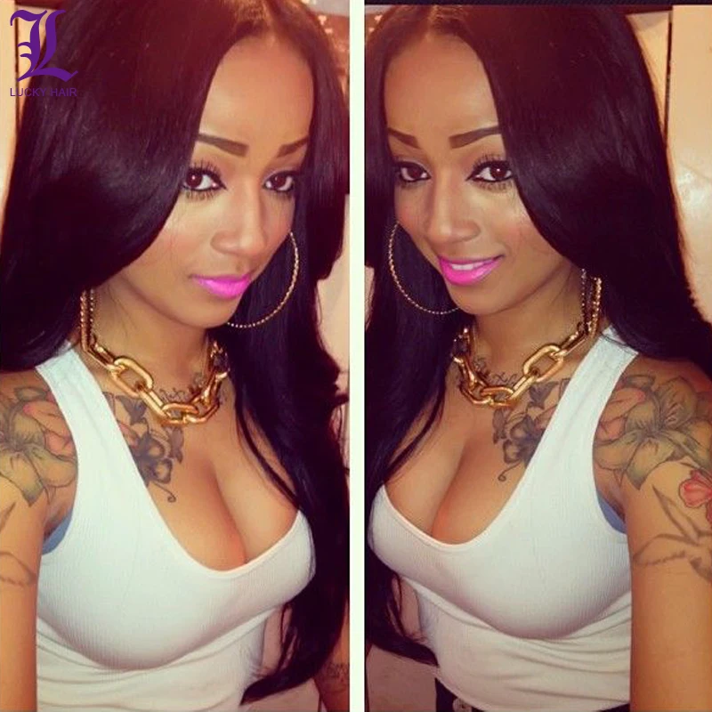 7A Unprocessed Virgin Human Hair 4 Bundles Malaysian Straight Rosa Products |