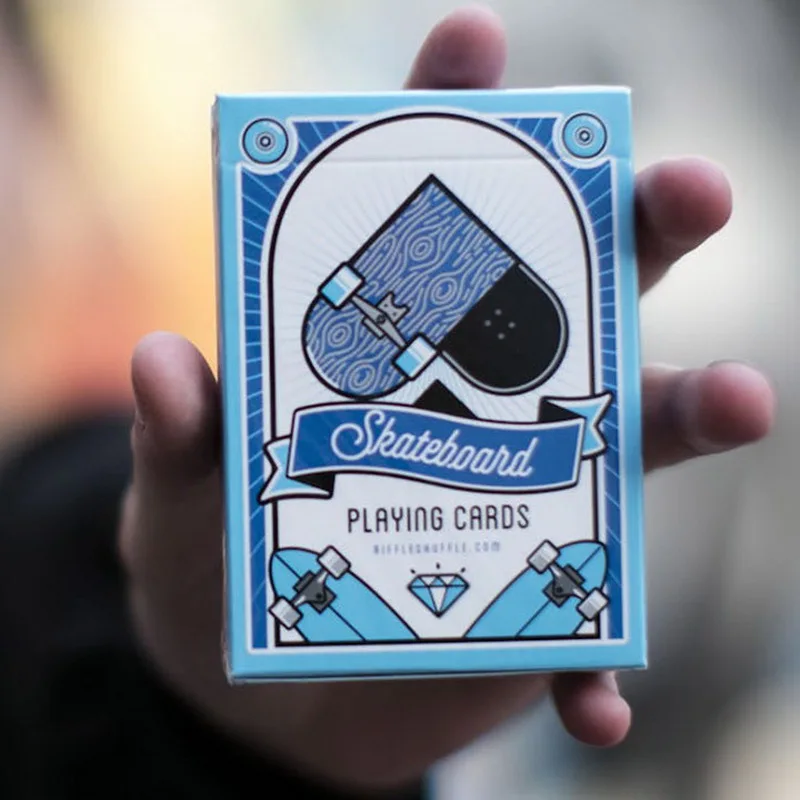 

Skateboard Playing Cards US imported flower cut Poker
