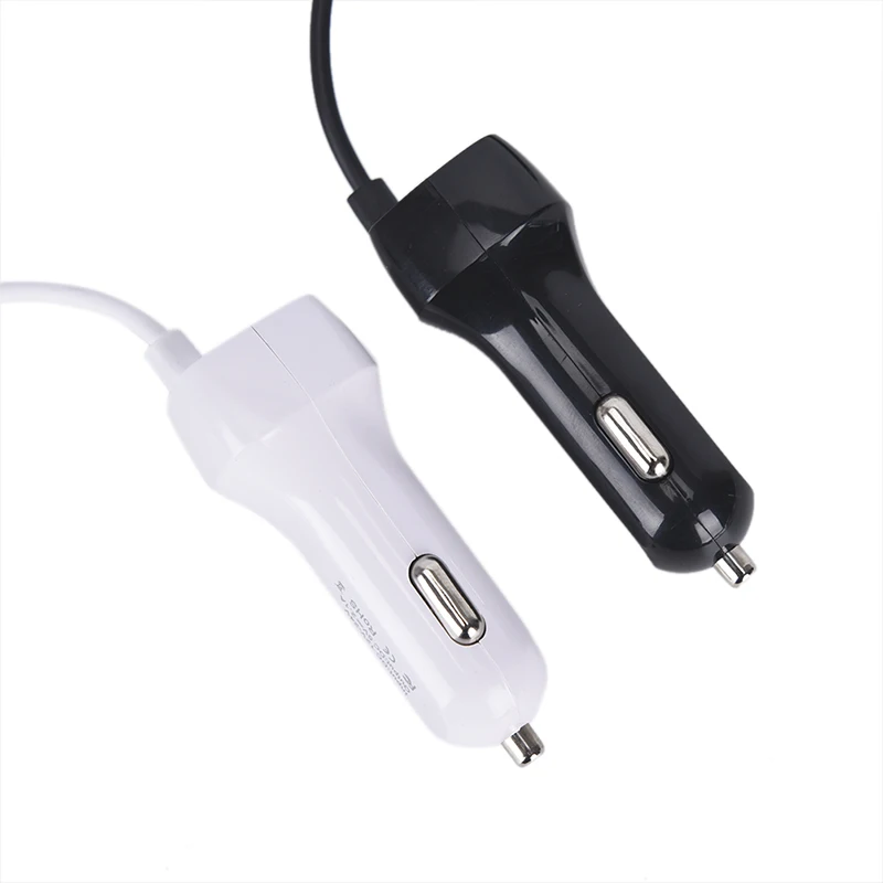USB C Type автомобильное зарядное устройство 2.1A с быстрой зарядкой кабель