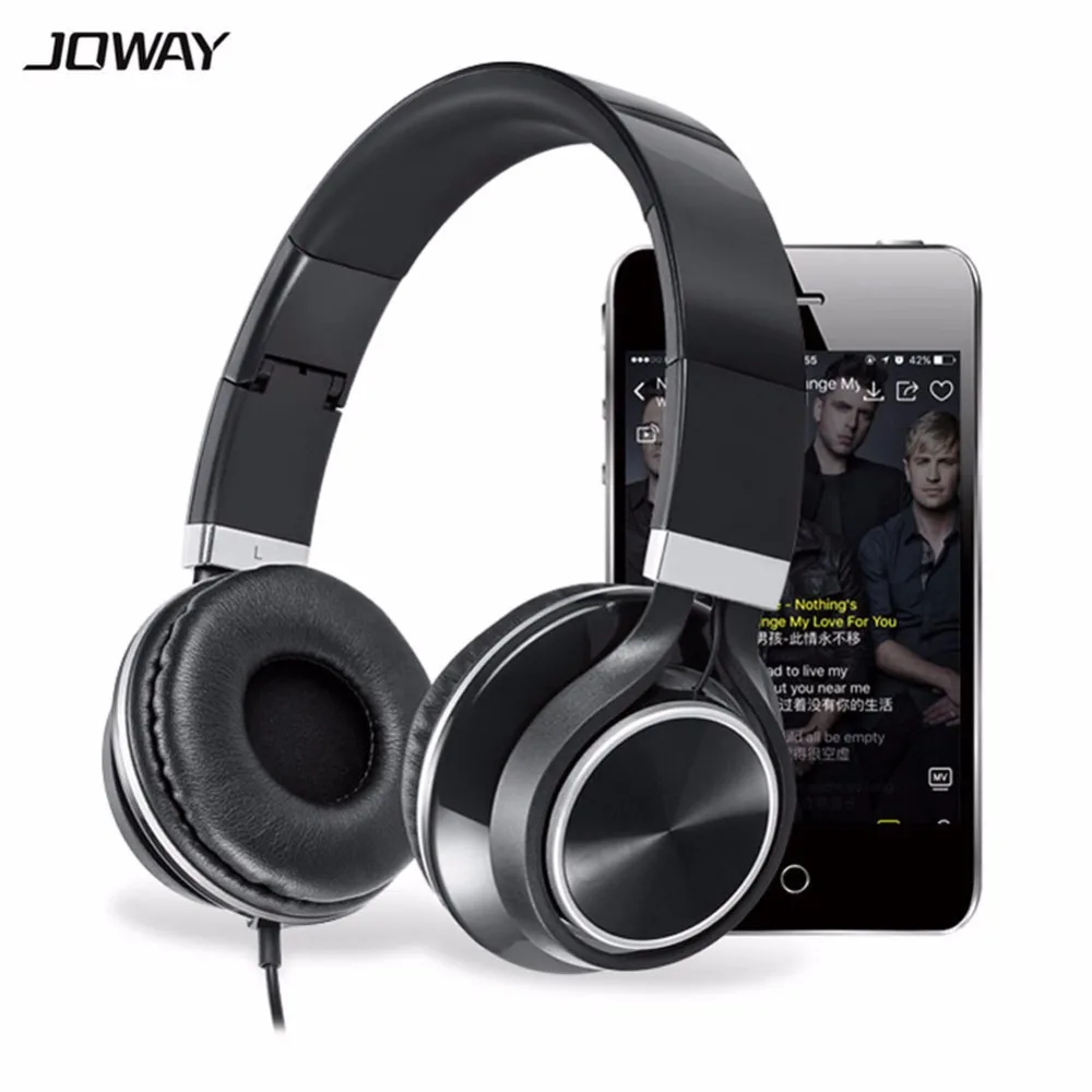 

JOWAY Wired Gaming Headphone with Microphone Over Ear Headset Game Earphone Stereo Music Effect for Computer Phone Xiaomi