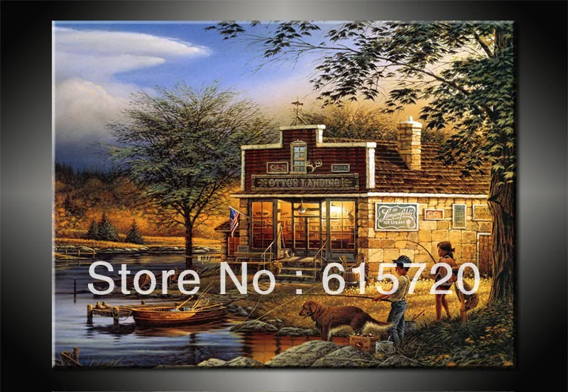 Terry Redlin That Special Time HD Print Art Home Decor Oil Painting on Canvas