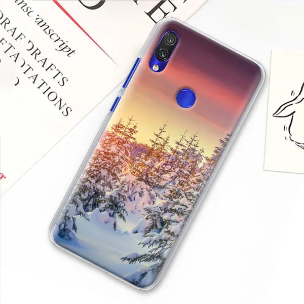 Зимний Снежный лес чехол для телефона для Xiao mi Red mi 7 5 6 Pro Note 7 Pro 5 5A 6 mi A1 A2 8 Lite 9 чехол Coque - Цвет: 05