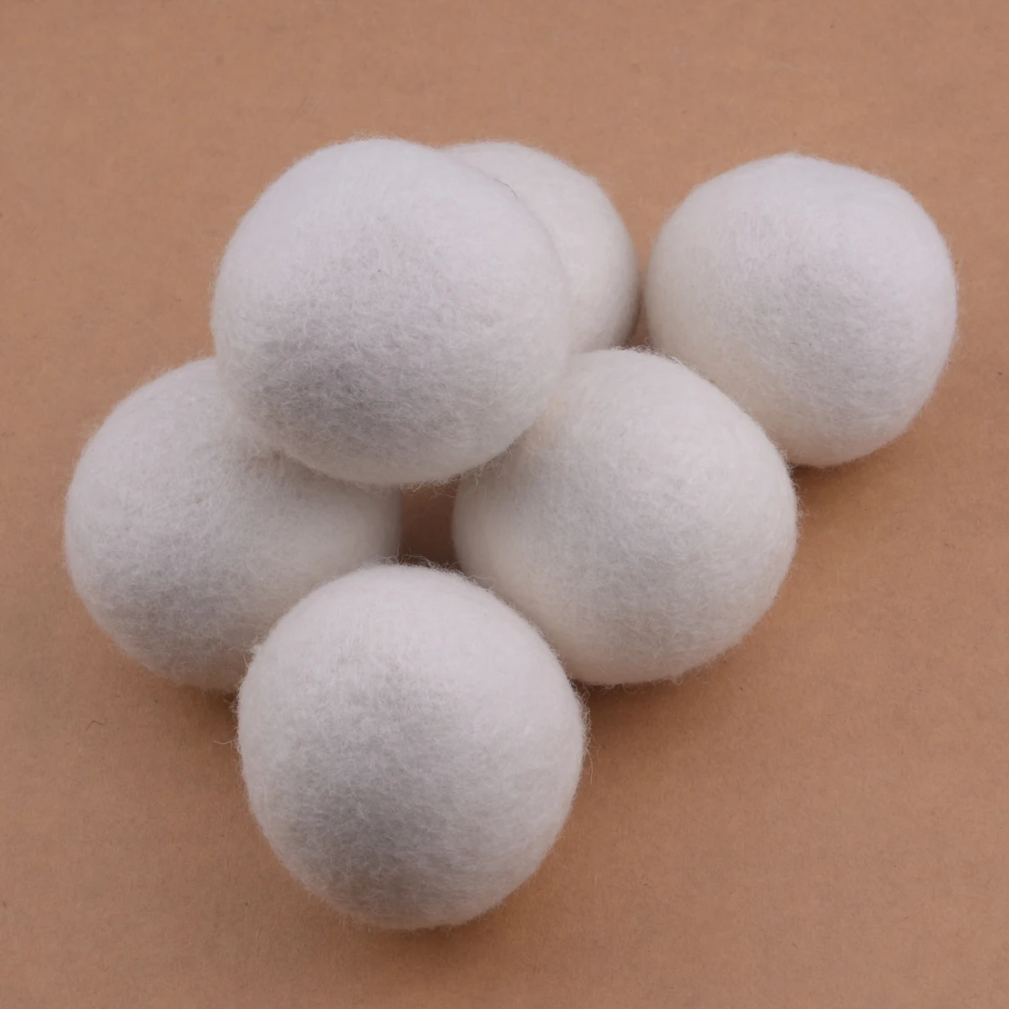 6pcs/set Reusable Laundry Clean Ball Natural Organic Fabric Softener