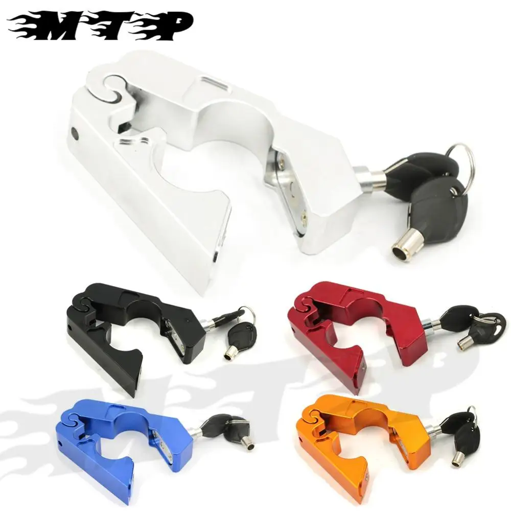 Universal CNC Handlebar Lock Handle Theft Protection Lock Brake