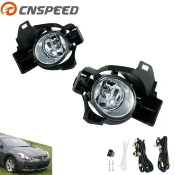 

CNSPEED Fog light for NISSAN ALTIMA 2010 fog lamps Yellow Clear Lens Bumper Fog Lights Driving Lamps YC100937