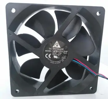 

Free Shipping For new Delta NFB10512HF -7F03 DC 12V 0.39A 3-wire 3-pin connector 70mm 105x105x32mm Server Square Cooling fan