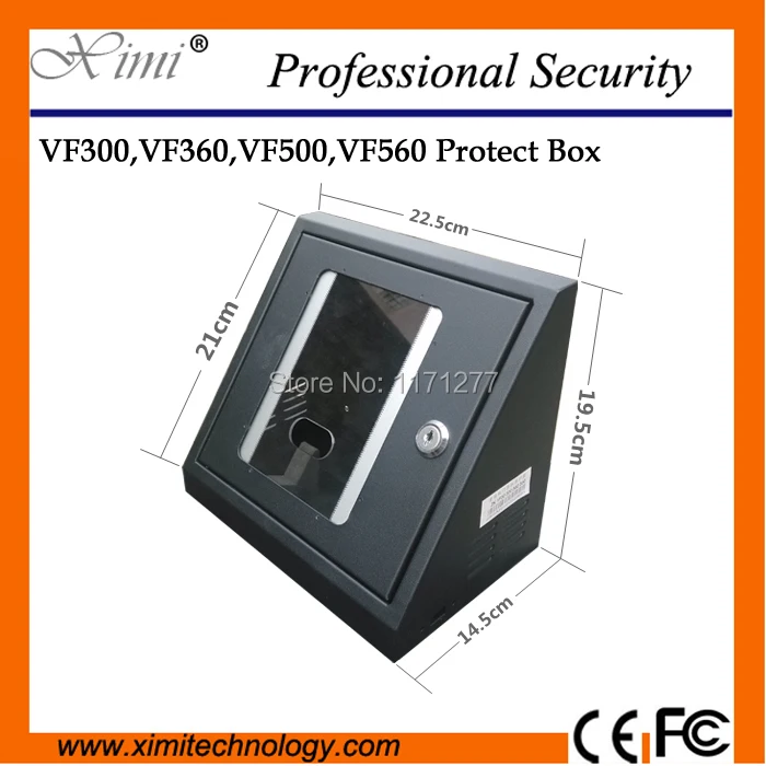 

Fit In VF300 VF360 VF380 VF500 VF560 VF580 VF600 VF680 Face Access Control & Time Recorder Safety Waterproof Protect Cover Box