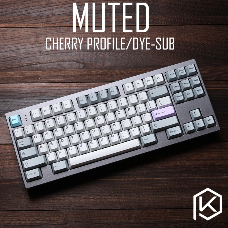 Бесшумная клавиатура colorway 169 Cherry profile Dye Sub Keycap Set толстая пластиковая PBT gh60 xd60 xd84