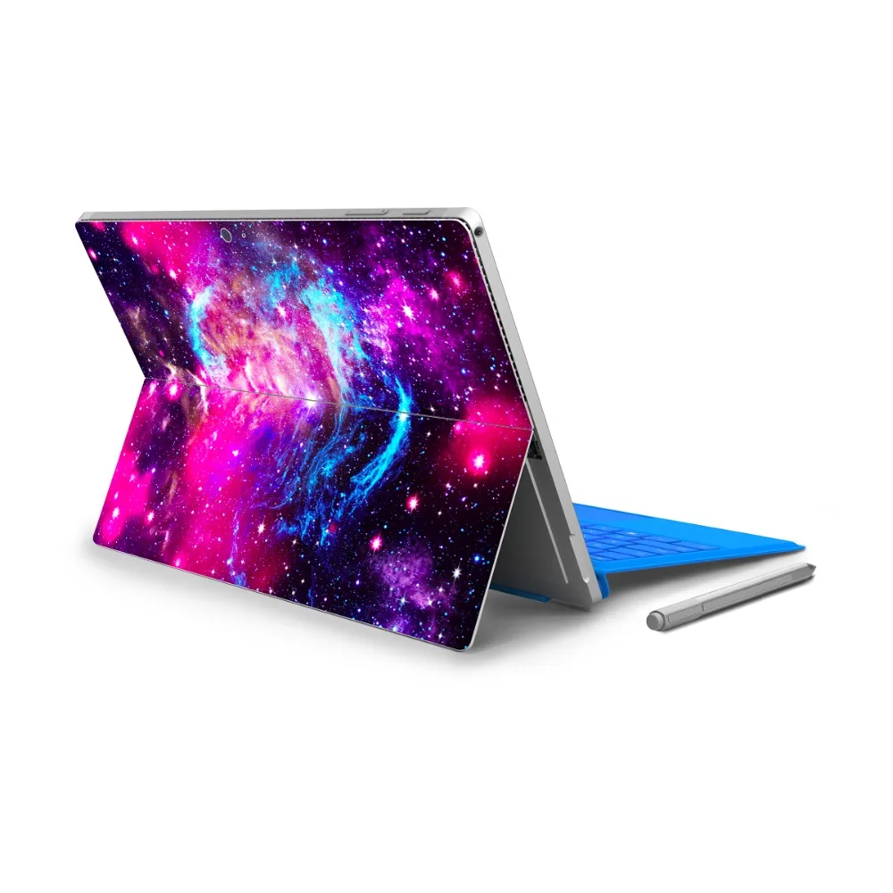 

GOOYIYO - For Micro Surface Pro 4 5 Vinyl Back Full Decal Tablet Netbook Sticker Painting Print Skin Cover Logo Cut Out